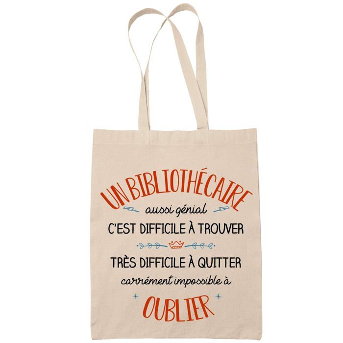 Tote bag - PLANETEE - Design exclusif imprimé en France - Coton Fairtrade - Beige - Anses solides