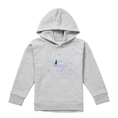 Frozen Childrens/Kids Spark Your Own Magic Elsa Silhouette Heather Pullover Hoodie