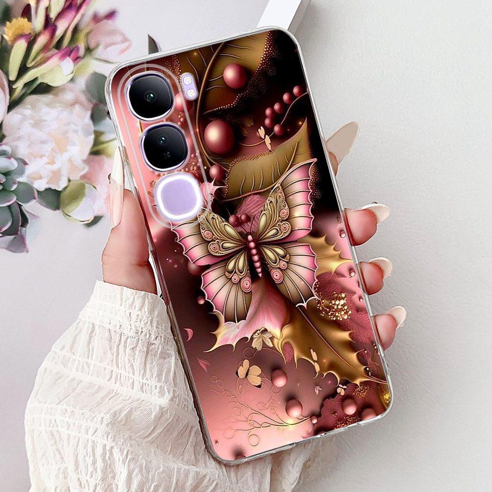 Clear For Vivo V40 Lite IDN Case 4G 5G Cute Cartoon Cool Luxury Funny Boys Girls Phone Case For vivo V40 Lite 5G IDN Back Cover