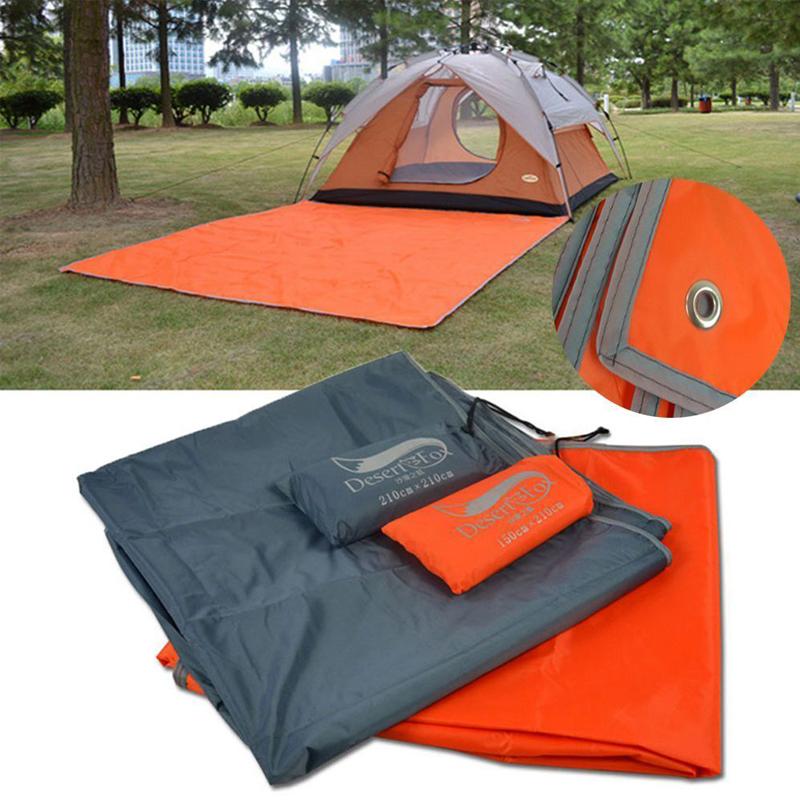 Утолщенный Оксфордский водонепроницаемый тент, напольный брезент, коврик для пикника, сверхлегкая карманная палатка, кемпинг, пеший туризм, пляжный коврик