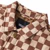 New Vans LT PADDED Jacket Unisex Brown Checkerboard VN000P36F4C