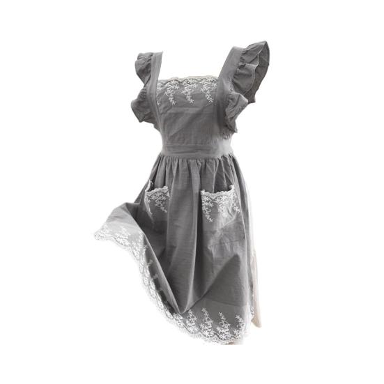 Модный моющийся жиростойкий пыленепроницаемый кофейня, пекарня, кухня, кружевной фартук, инструмент для приготовления пищи, товары для дома, кухонный фартук