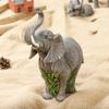 Creative Antique Size Super Cute Elephant Home Decoration Elephant Animal Resin Crafts