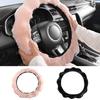 Плюшевая оплетка на руль для осени и зимы, теплые автомобильные аксессуары, пушистая оплетка на руль, набивная оплетка на руль