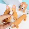 Stress Relieve Pulling Toys Fidget Desktop Ornament Cute Corgi Dog Modeling  Stress Relief