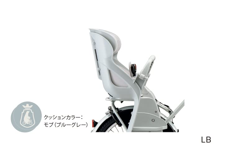 BRIDGESTONE Заднее детское сиденье для серии Bikke темно-серое P6668 A551805DG RCS-BIK5