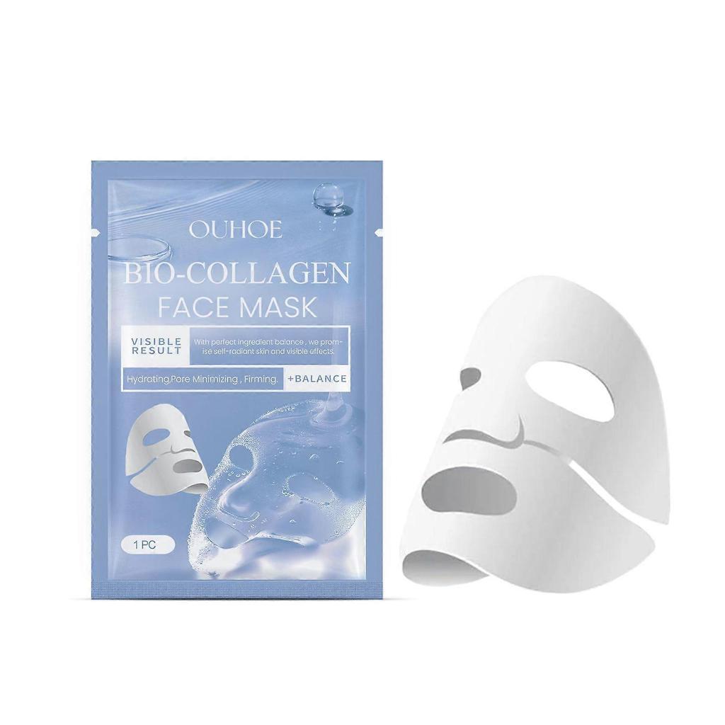 Bio-Collagen Real Deep Mask, It Moisturizes Moisturizing Anti-Wrinkle Fade Out Fine Lines Smooth White Chun Water Skin Mask