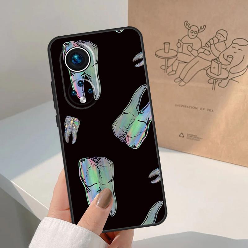 Чехол с рисунком зуба для стоматолога для Honor Magic 8 7 6 5 Pro Чехол для Honor X9d X9c X9b X9a X8c X8b Win 200 400 50 70 90 Lite