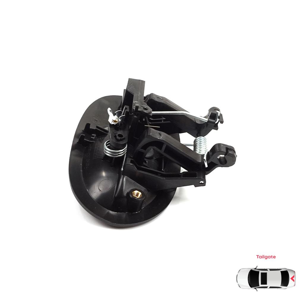 BDP1557 Задняя дверь багажника Наружная ручка открывания двери Черная для Renault Kangoo KC Express FC Nissan Kubistar MK1 X76 8200153666