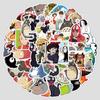 50 Cartoon Japanese Cartoon Graffiti Stickers Animation Studio Ghibli Stickers Computer Waterproof Decorative Stickers