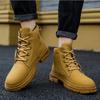 Мужские короткие ботинки осень и зима мода удобные ботинки Martin мужская обувь рабочие ботинки