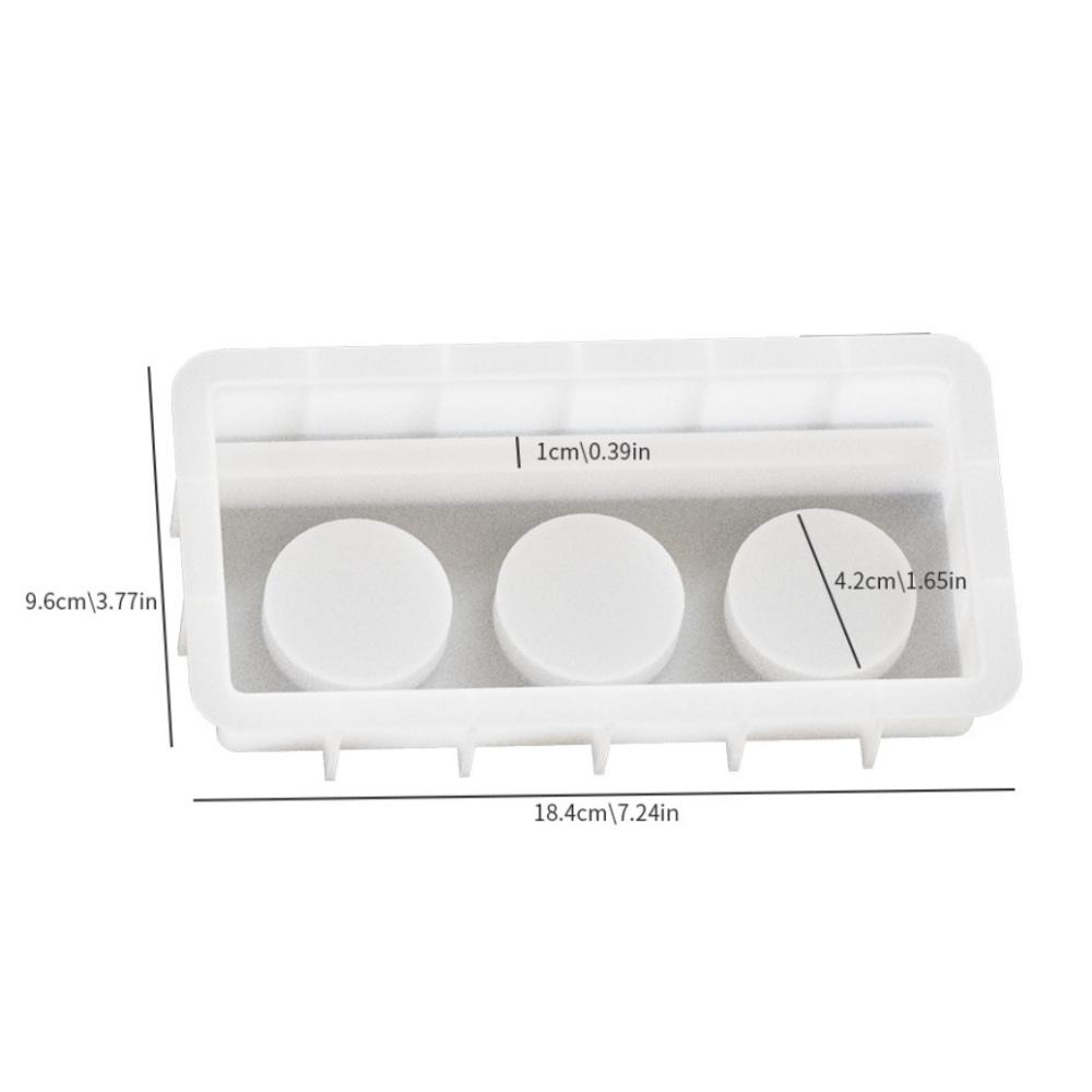 Handmade Jewelry Stand Casting Molds Christmas DIY Candle Holders Portable Ornaments Molds