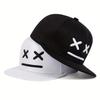 Unisex Xx Children's Cap Smiley Embroidered Hip-Hop Hat Spring and Autumn Outdoor Adjustable Casual Baseball Cap Sun Cap