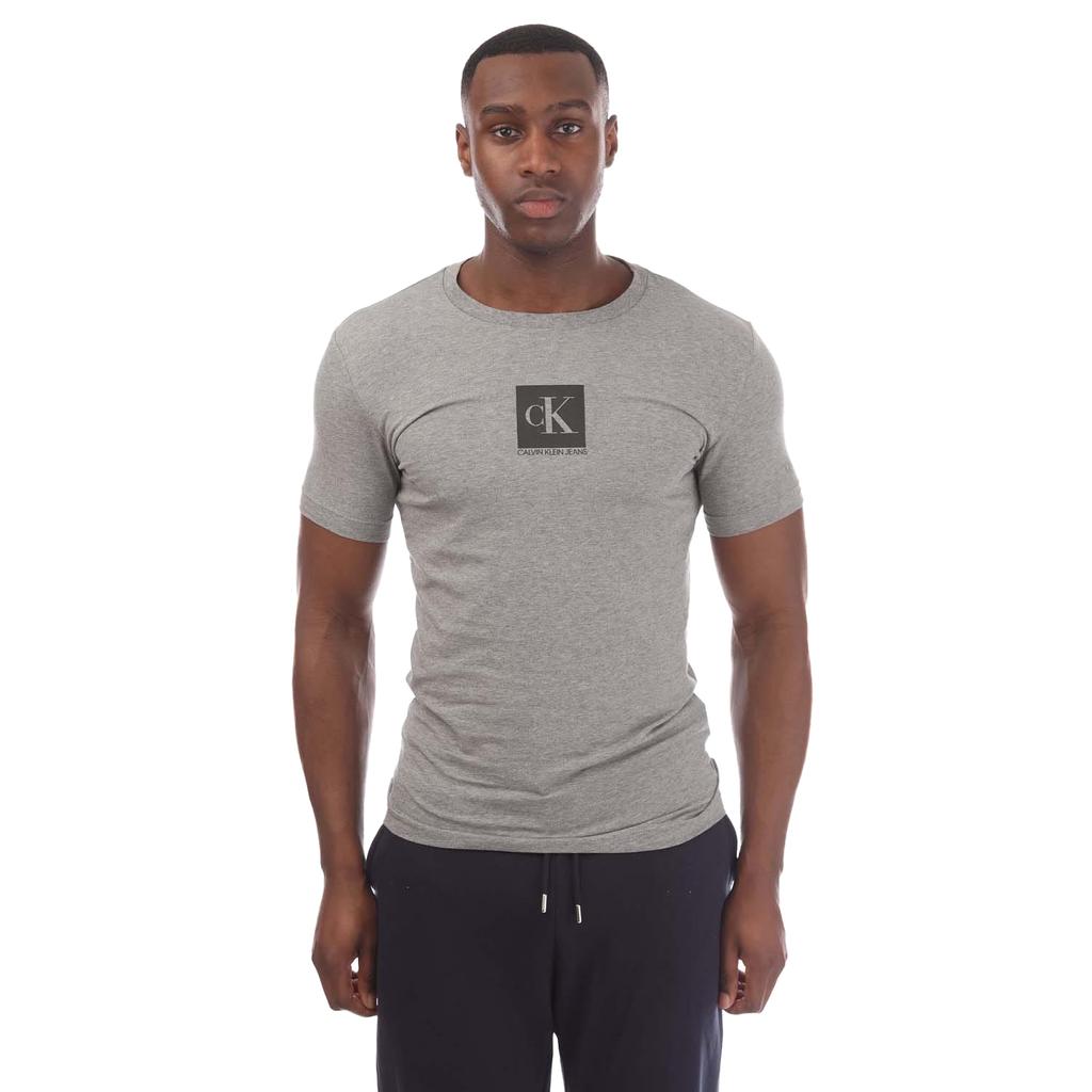 Calvin Klein Mens Monogram Logo T-Shirt