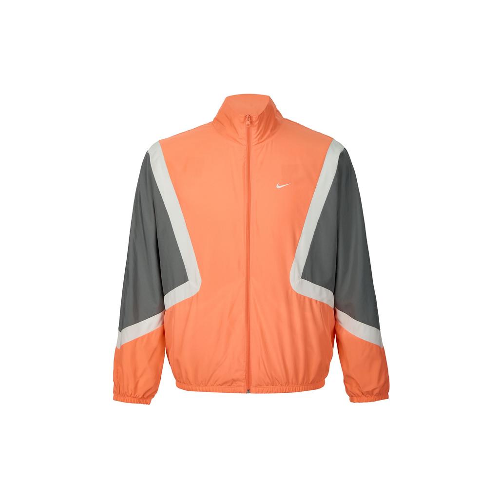 Nike As M Nk Df Wvn Icon Jacket Startfv Color Block Loose Retro Sports Woven Stand Collar Long Sleeve Jacket Men Jacket Red FZ0249-643