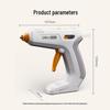 Deli 3.6V Cordless Hot Melt Glue Gun CN plug (adapter included)