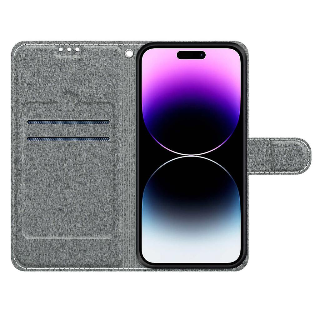 Кошелек из искусственной кожи с пейзажами Арктического Авроры, чехол-книжка с фоторамкой для iPhone Samsung Huawei Honor Xiaomi Redmi Oppo Sony Motorola Nokia Google