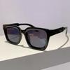 Роскошный брендовый дизайнер, классические винтажные квадратные солнцезащитные очки для женщин и мужчин, оливково-зеленые солнцезащитные очки, трендовые панк-популярные солнцезащитные очки для путешествий