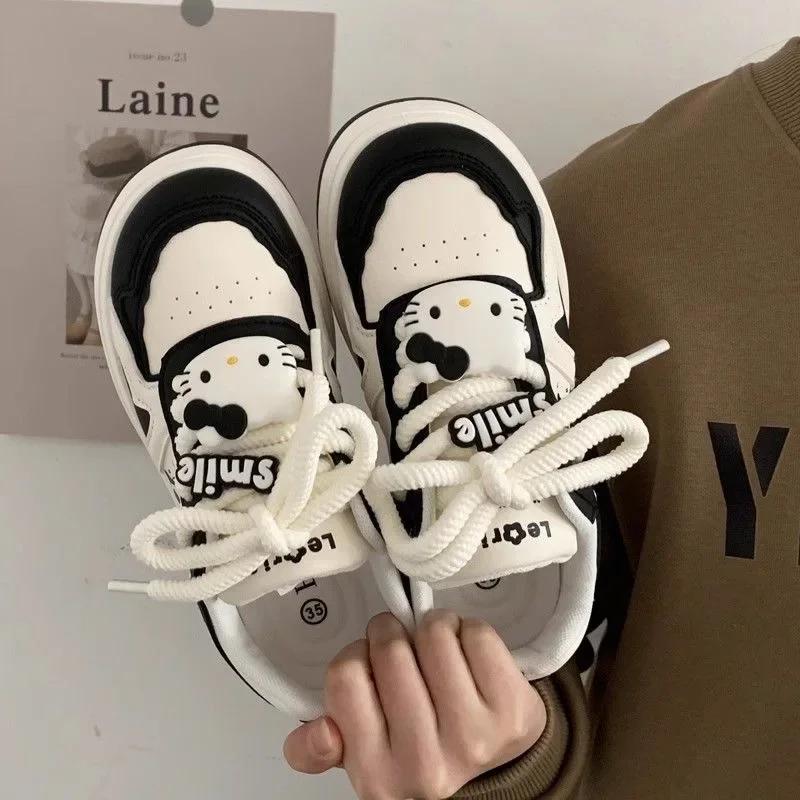 Women's Shoes 2024autumn and Winter New Original Thick Soled Small White Shoes American Trend Casual Fashion Shoes for Women