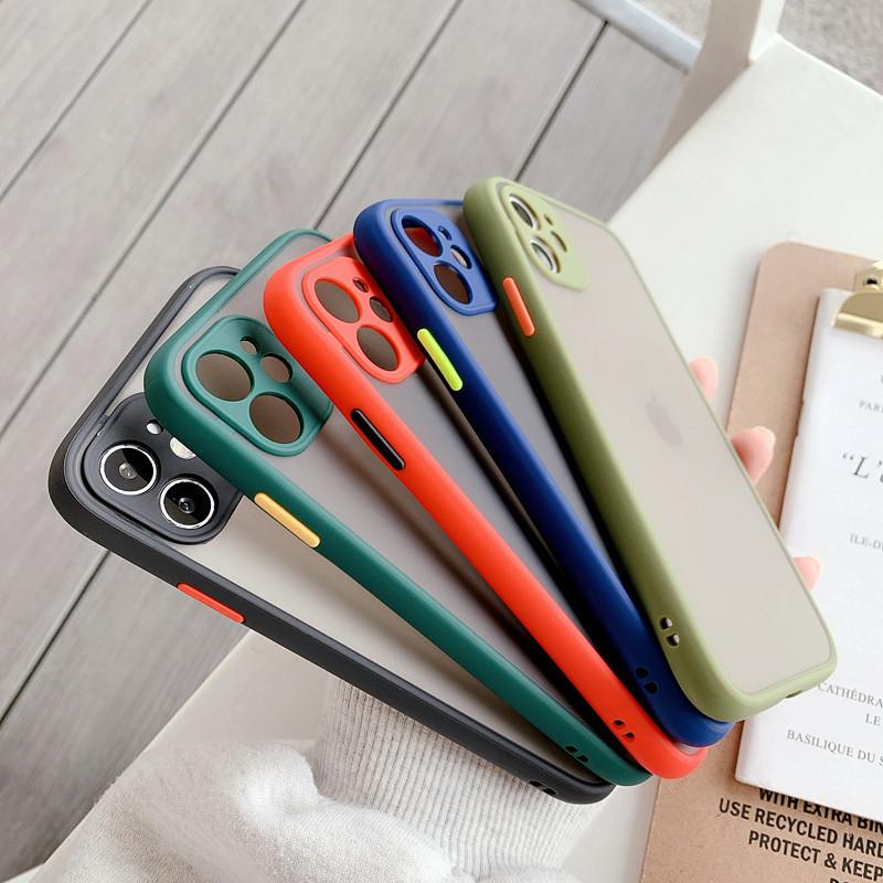 Applicable To Apple 15 16 Skin-feeling Eye Protection Contrast Color Shell IPhone 14 Semen Hole Phantom Camera Full-inclusive Mobile Phone Case