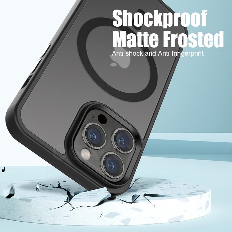 Чехол для телефона для IPhone 14 Pro Max, чехол Magsafing, чехол для IPhone 13, 12, 11 Pro Max 14, чехол с беспроводной зарядкой 14 Pro, магнитный чехол Magsafe
