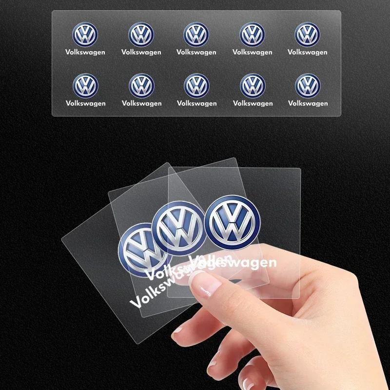 New Hot 2025 New B5 80% For Volkswagen Car Metal Emblem Wiper Stickers Reflective Decor Decals For Volkswagen GOLF 5 Tig