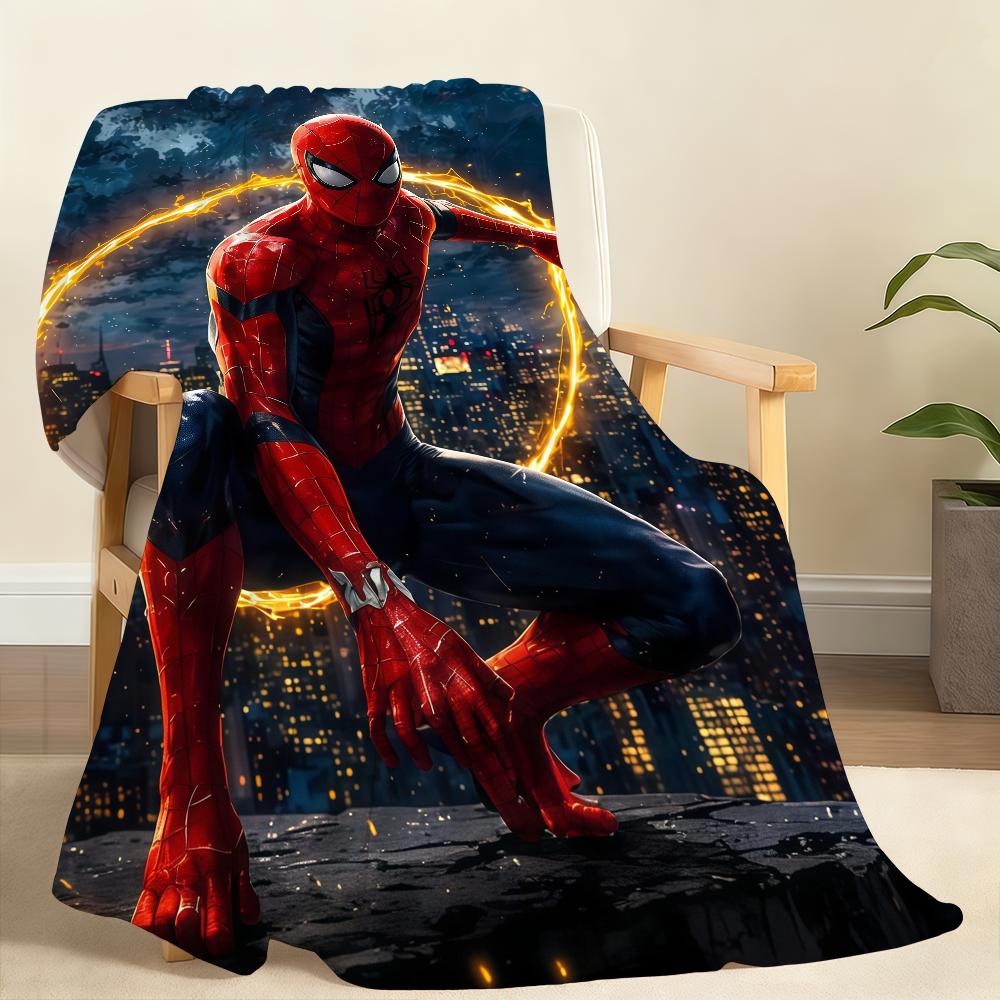 Classic S-Spider-Man Blanket Soft Throw Blanket for Home Bedroom Bed Sofa Picnic Travel Office Rest Cover Blanket Gift