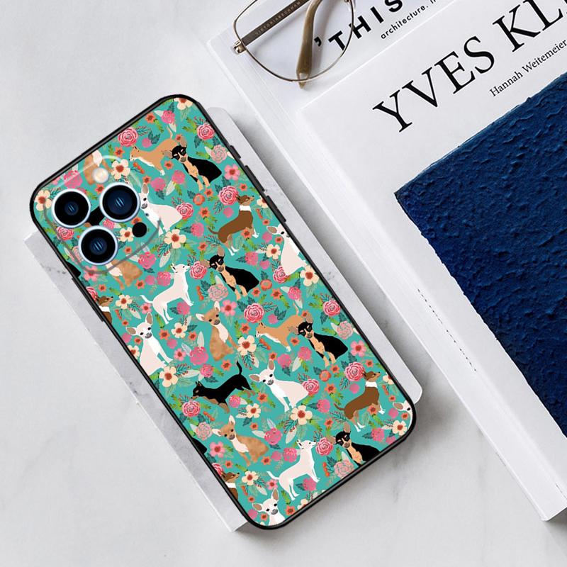 Чехол для iPhone 15 16 Pro Max 14 12 11 13 Pro Max Plus XR X XS Max 12 13 Mini с собакой Чихуахуа