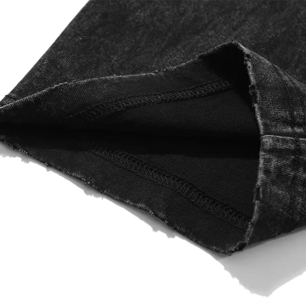 Фрирен: За пределами конца путешествия Аниме одежда Мужские Женские футболки Короткий рукав Выстиранная футболка Винтажная хлопковая футболка Топы Харадзюку