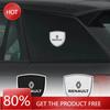 Hub Caps 3D Metal Shield Emblem Car Window Body Side Badge Stickers For Renault Captur Megane Clio Arkana Line Koleos Kwid Duste