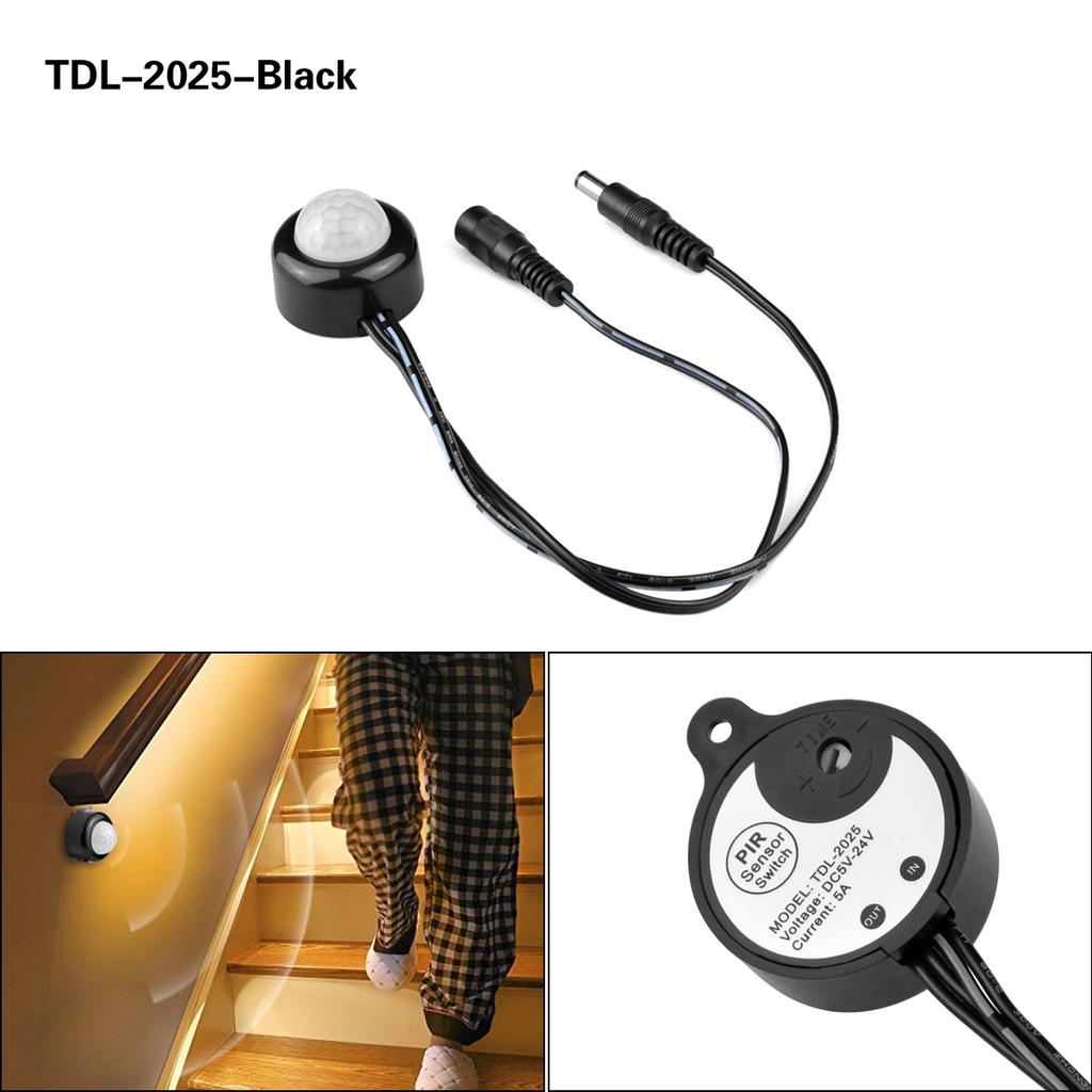 Переключатель датчика движения PIR DC 12 В 24 В 5A 6A 10A