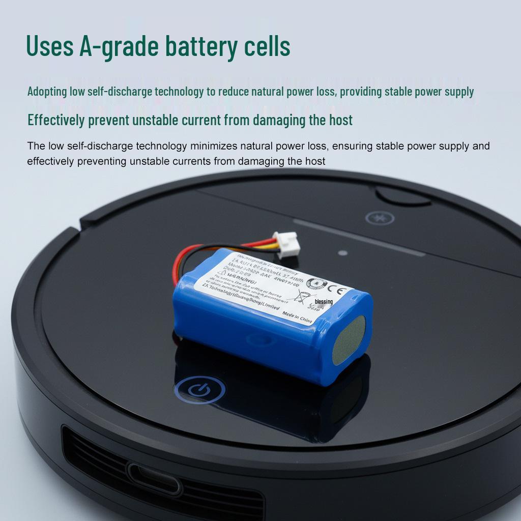 Цилиндрический литиевый аккумулятор 18650 2600 мАч для робота-пылесоса Liectroux