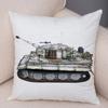 Наволочка с рисунком игрушечного танка для офиса, гостиной, автомобиля, украшения для дома, наволочка
