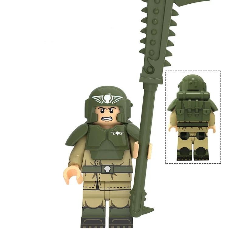 Сборные минифигурки средневековых воинов