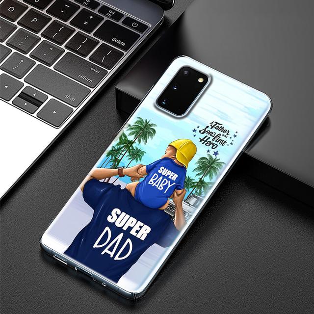 Super Mom Baby Case For Samsung A52s 5g A51 S21 A12 Fundas Galaxy A53 5g A33 A73 A03 A50 A31 A50 A70 A71 A72 A13 A32 Back Covers