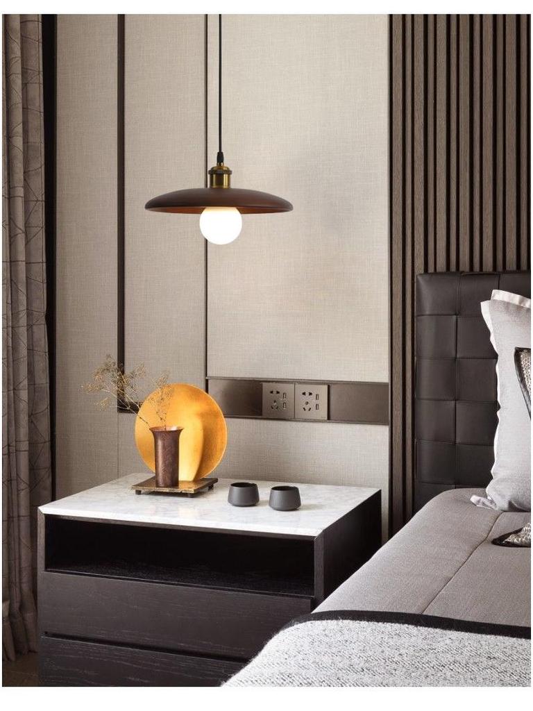 Nordic Solid Wood Pendant Light for Bedroom, Tea Room, Corridor, or Bar