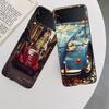 I like the Beetle Phone Case For Samsung Z Flip 7 6 5G Galaxy Z Flip 5 4 3 Black Hard Cell Cover Luxury PC Shell Coque