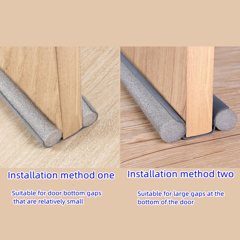 1 шт. Уплотнительная лента для двери, Уплотнительная лента для низа двери, Звукоизоляционная ветрозащитная лента для зазоров двери и окна, Сохранение тепла и пыленепроницаемость