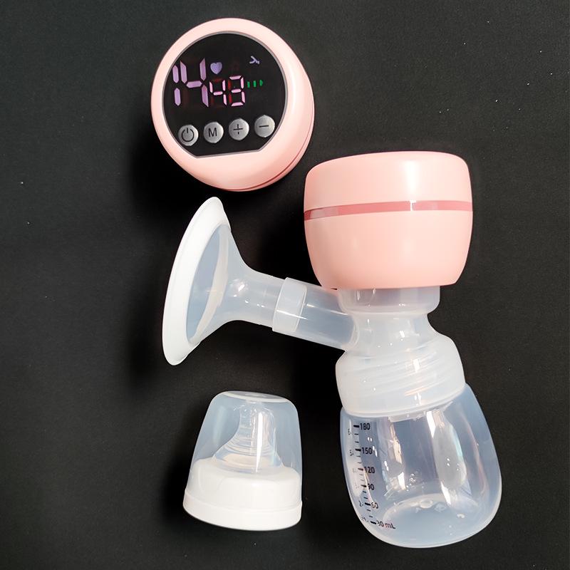 Перезаряжаемый умный электрический молокоотсос с автоматическим безболезненным сцеживанием и массажем