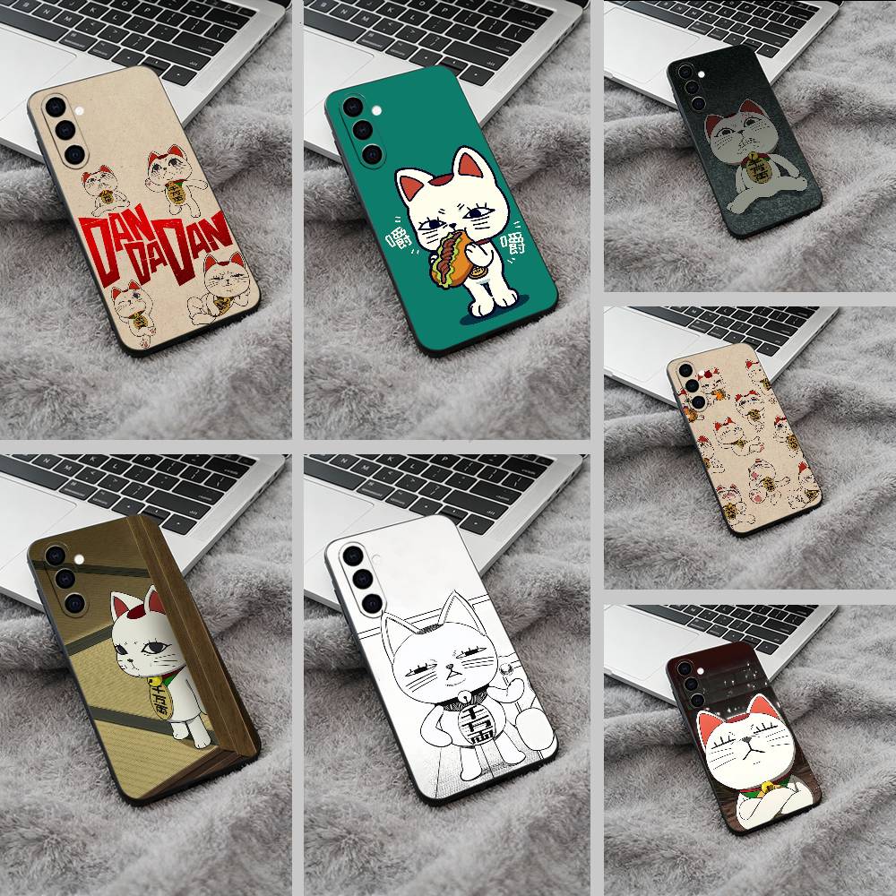 Dan-da-dan Turbo Phone Case For Samsung Galaxy A73,A71 A72,A70,A53,A52,A51,Soft Silicone Black Cover
