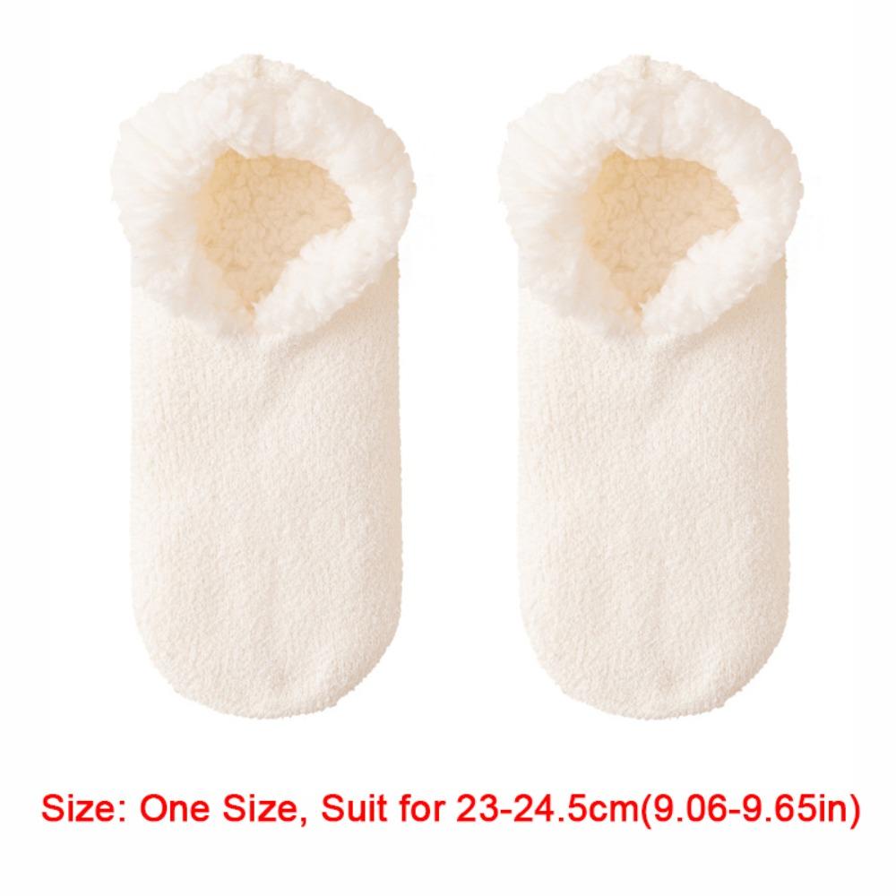 Утолщенные носки для пола Мягкие ковровые носки Новые носки-тапочки Дом