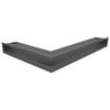Vent Cover LUFT Corner Right 54,7x76,6x9 Graphite