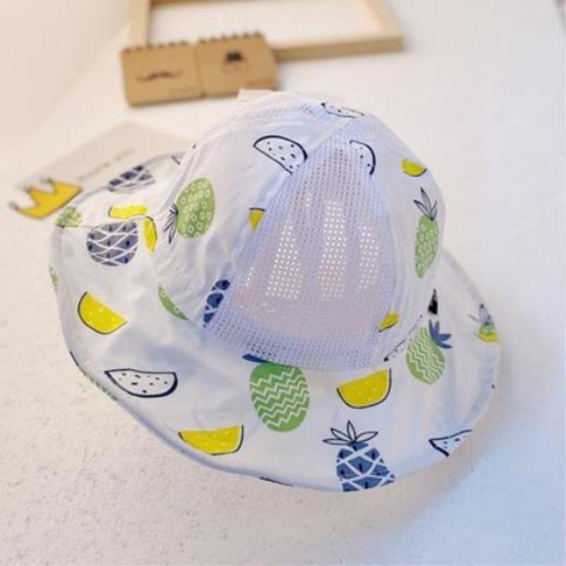 Baby Hat Summer Thin Sunshade Hat Baby Mesh Fisherman Hat for Boys and Girls Summer Sun Hat