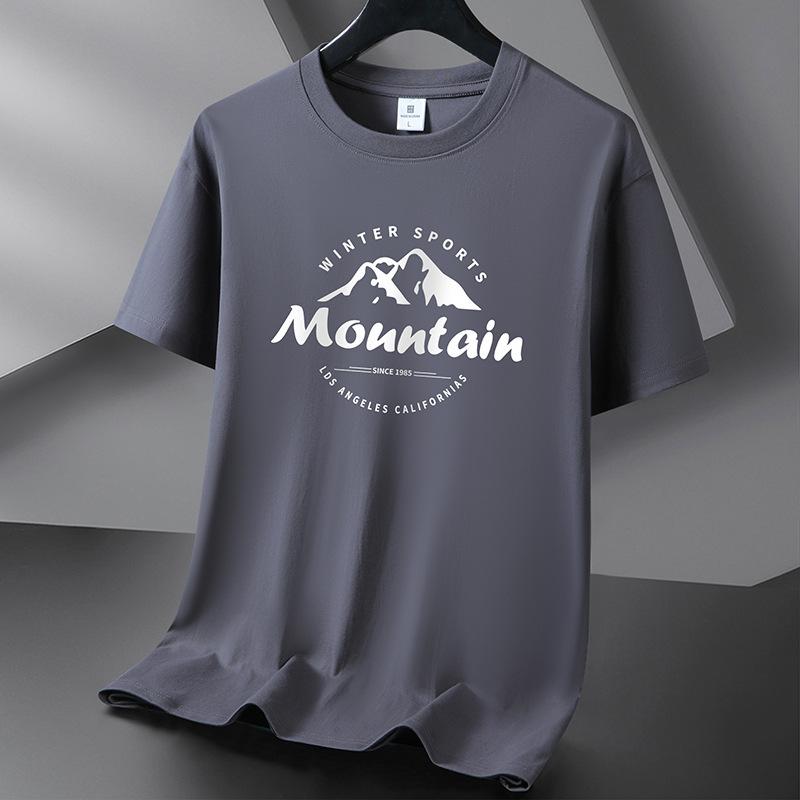 Мужская футболка Takayama с короткими рукавами из чистого хлопка, 10 цветов, S-6XL