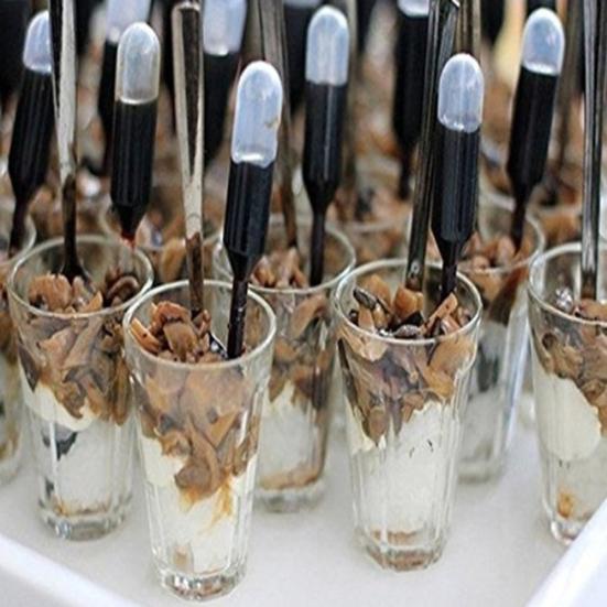 50 шт., инжектор для варенья, прозрачная пищевая трубка, декоративная форма, инструмент для приготовления торта, кухонный инструмент