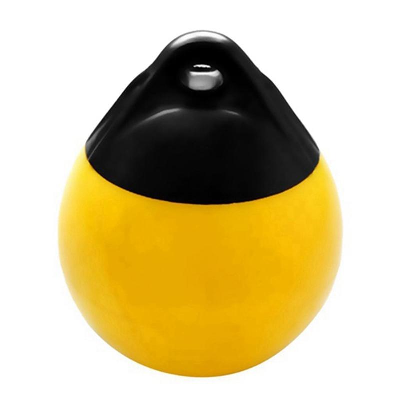 2Pcs Boat Fenders Ball Round Anchor Buoy, Dock Bumper Ball PVC Shield Protection Marine Mooring Buoys 10X12In