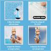 Waterproof Easter Door Stickers Creative Easter Bunny Static Cling Decal  Festive Decorations