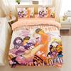 Anime Naruto Naruto Duvet Cover Pillowcase Single Bed Bedroom Decoration Home Kids Bedding Set 135x200cm Boy Girl Gift