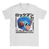 Мужская футболка Megaman X to Mega Хлопковые Топы Уличная одежда С круглым вырезом Короткий рукав