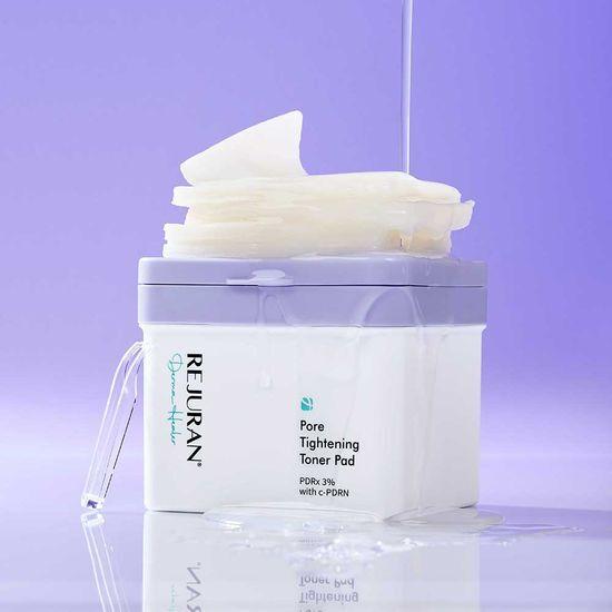 Rejuran Derma Healer Тонизирующие диски для сужения пор 60 шт. Double Plan (Основной продукт 60 листов + Сменный блок 60 листов)